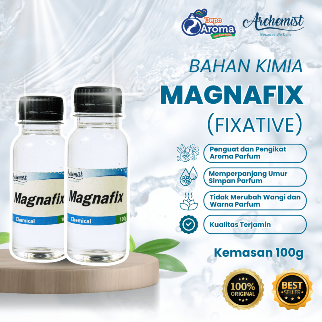 Jual Bahan Kimia Campuran Parfum - Magnafix (Fixative) 100Gr | Shopee ...