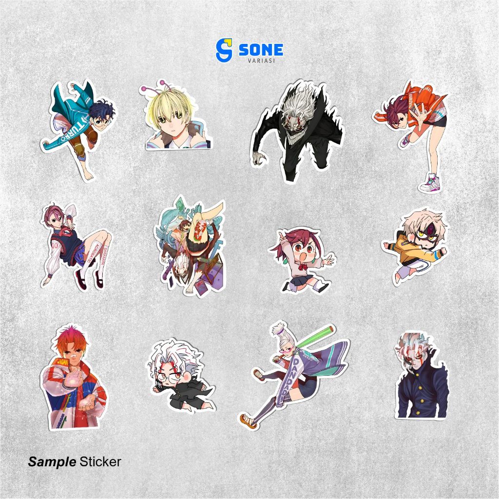 Jual Sticker Pack Dandadan Aesthetic Paper Vinyl Waterproof Dekorasi ...