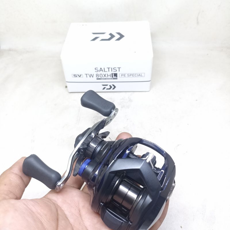 Jual reel bc daiwa saltist SV TW 80XHL,TW 100XHL pe special