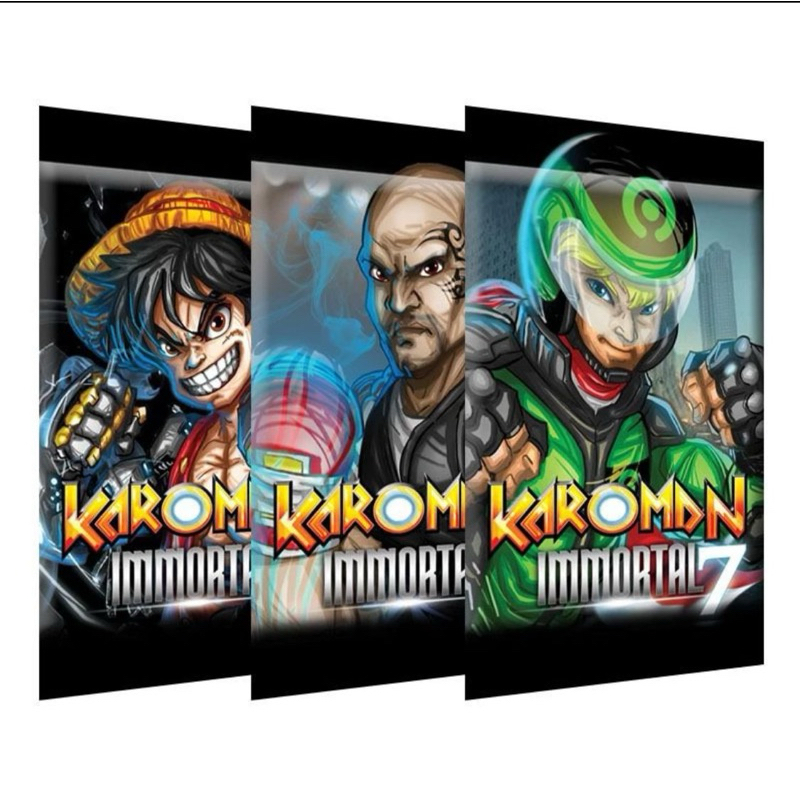 Jual KAROMAN IMMORTAL 7 karoman Original crazybirds mainan 3D puzzle ...