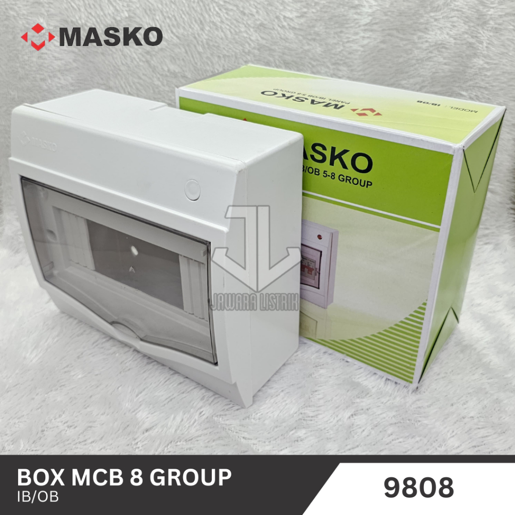 Jual BOX MCB 9808 8 GRUB IB / OB MERK MASKO INBOW OUTBOW TERMINAL ...