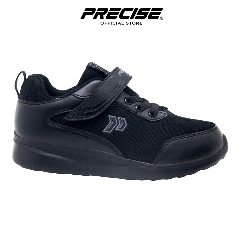 Jual Precise Eizen JT Sepatu Sneakers Anak Sekolah - All Black | Shopee ...