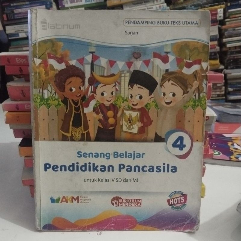 Jual buku pendidikan pancasila untuk kelas 4 SD dan MI kurikulum ...