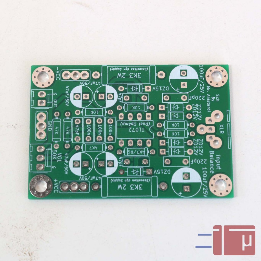 Jual Pcb Input Balance Mono Doble Layer | Shopee Indonesia