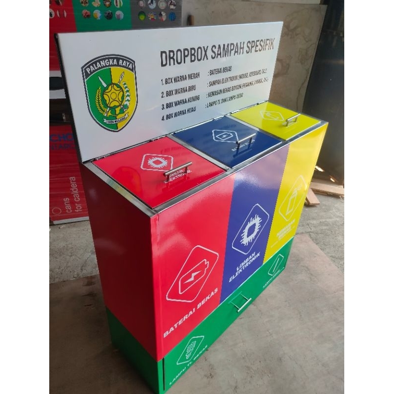 Jual Drop box 3 in 1 custom standing media | Shopee Indonesia