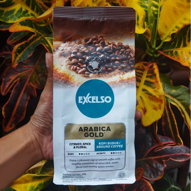 Jual Excelso Kopi Bubuk Robusta Gold 100g & 200g | Shopee Indonesia
