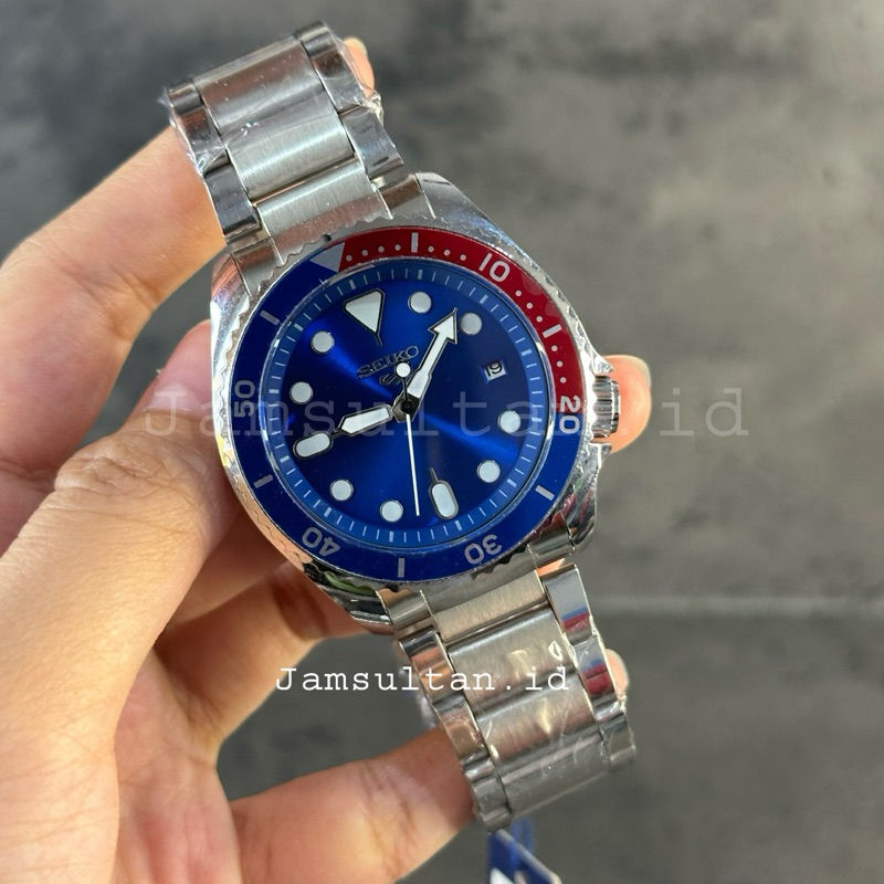 Jual JAM TANGAN SULTAN SEIKO AUTOMATIC DIAMETER 42MM STAINLESS | Shopee ...