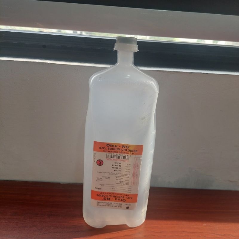 Jual BOTOL KOSONG INFUS 500ML UNTUK DIY KERAJINAN ART ORGANIZING ...