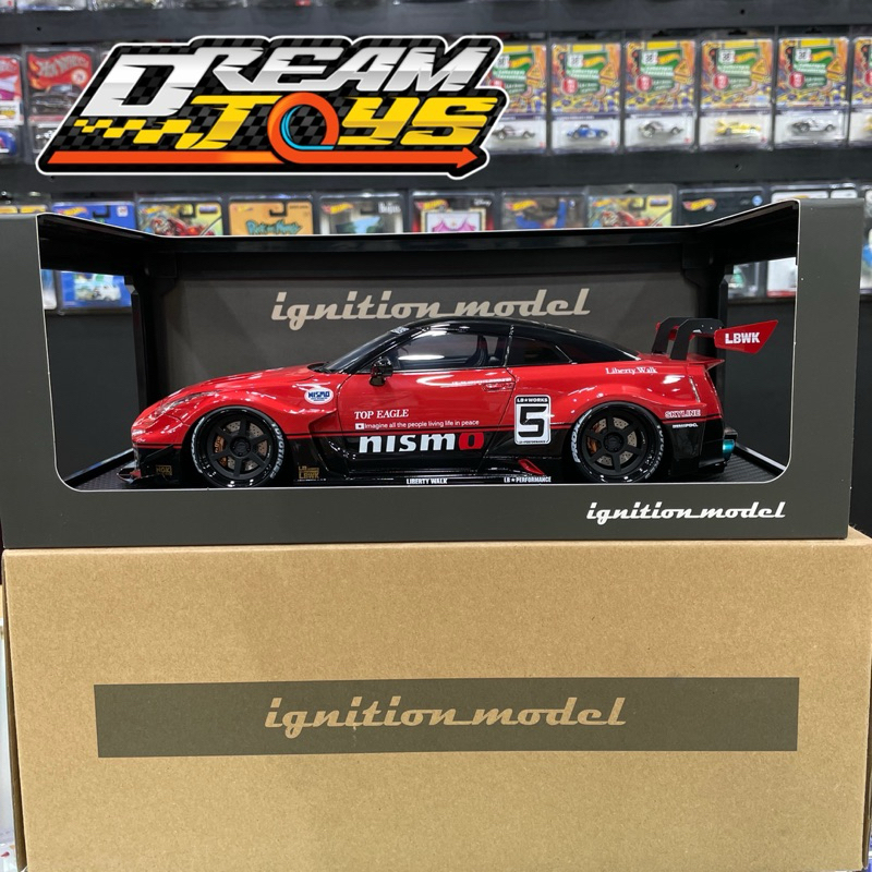 Jual Ignition Model Scale 1/18 Nissan Skyline GT-R35 Nismo LBWK Liberty ...