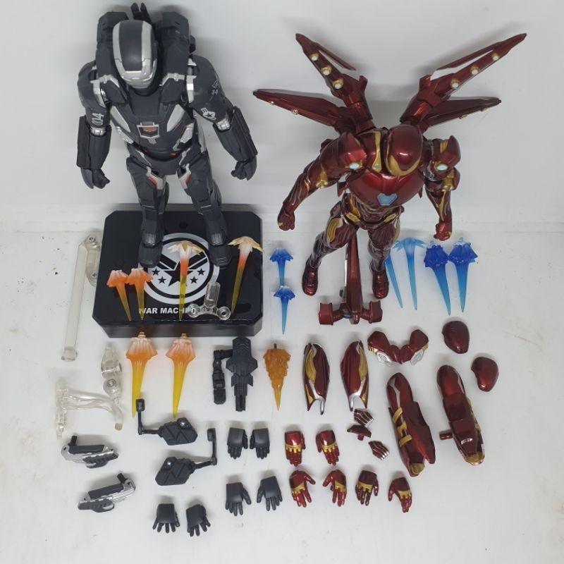 Jual SHFiguarts SHF Marvel Iron Man Mark 50 Nano Weapon Set Tony Stark ...