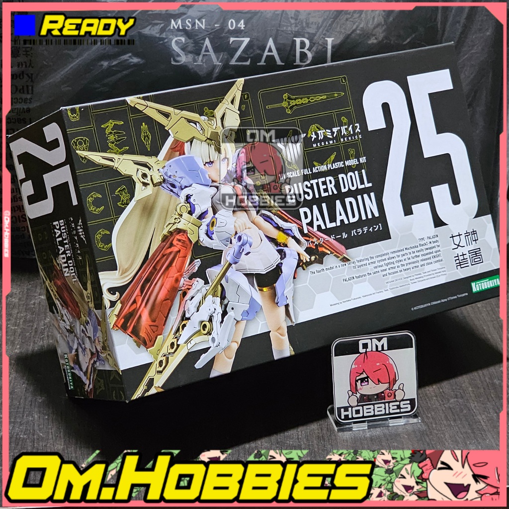 Megami Device – Kit De Figurine En Plastique 1/1 Buster Doll Paladin 17 Cm – Kotobukiya
