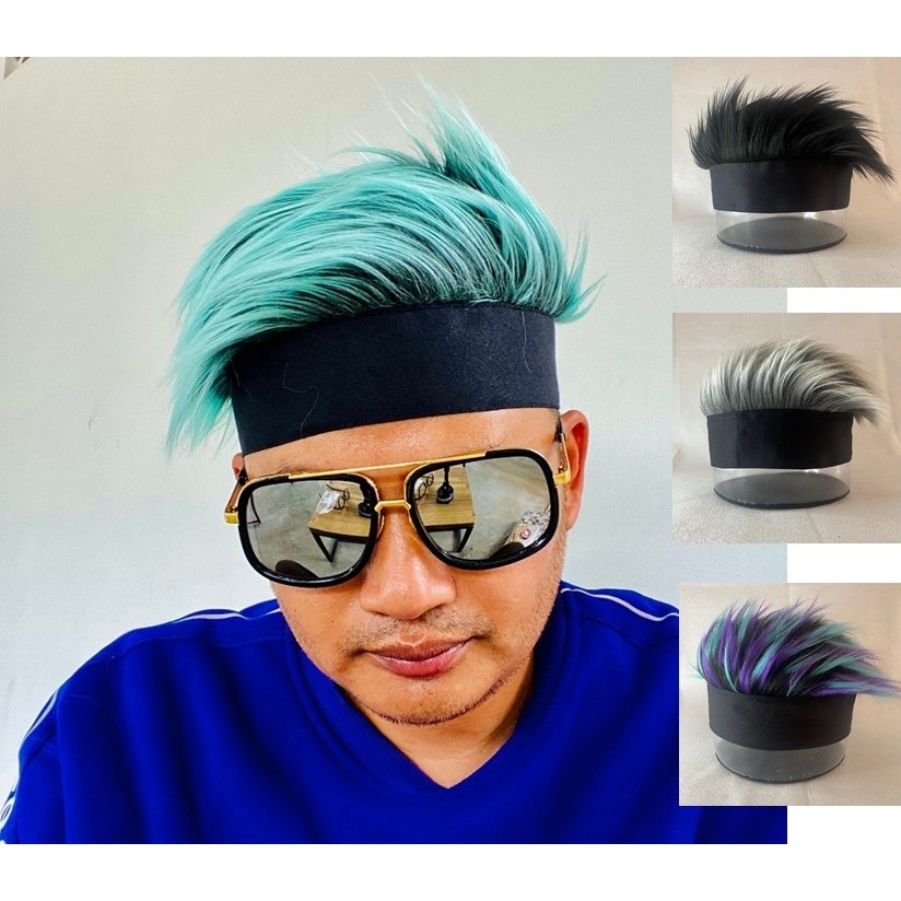 Jual Topi Rambut Wig Pria Dewasa Berbagai Warna | Shopee Indonesia