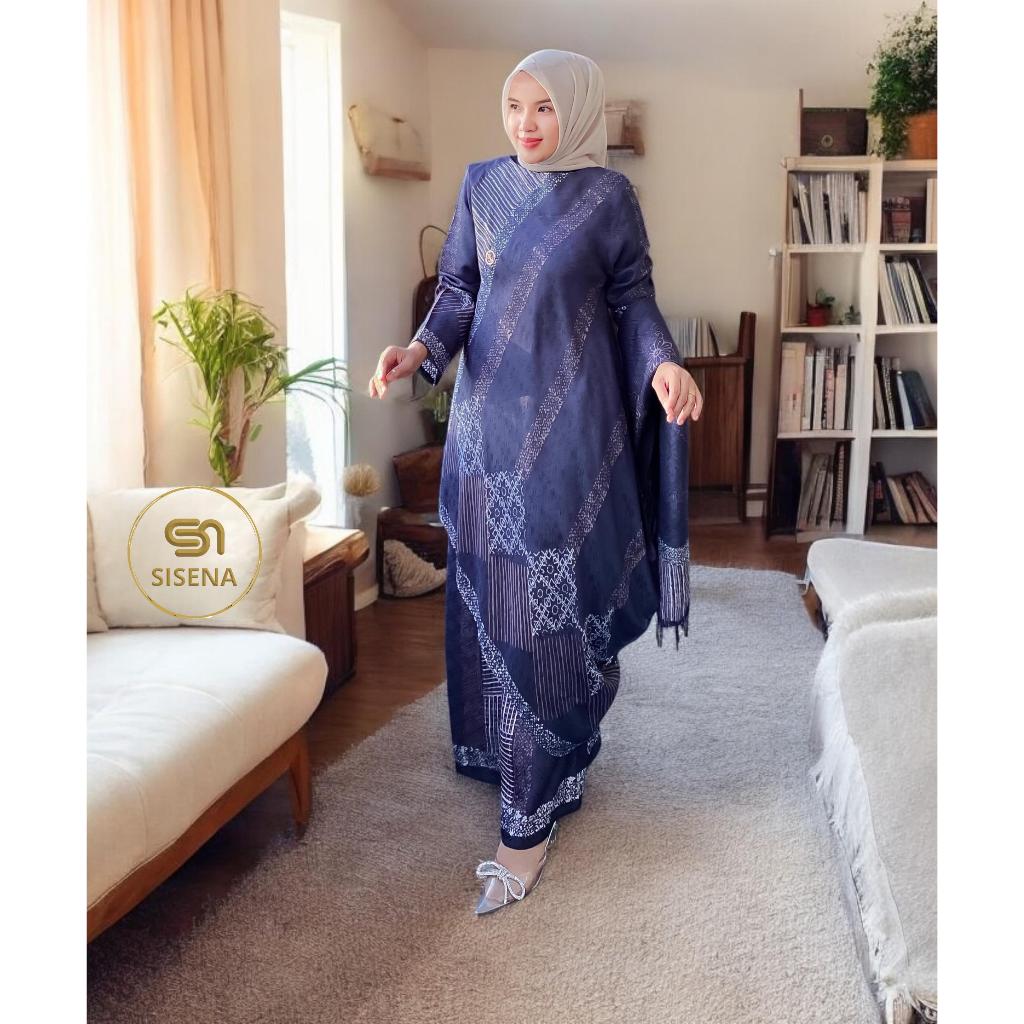 Jual Sabrina One Set Batik Premium Kebaya Sutra Viscose | Shopee Indonesia