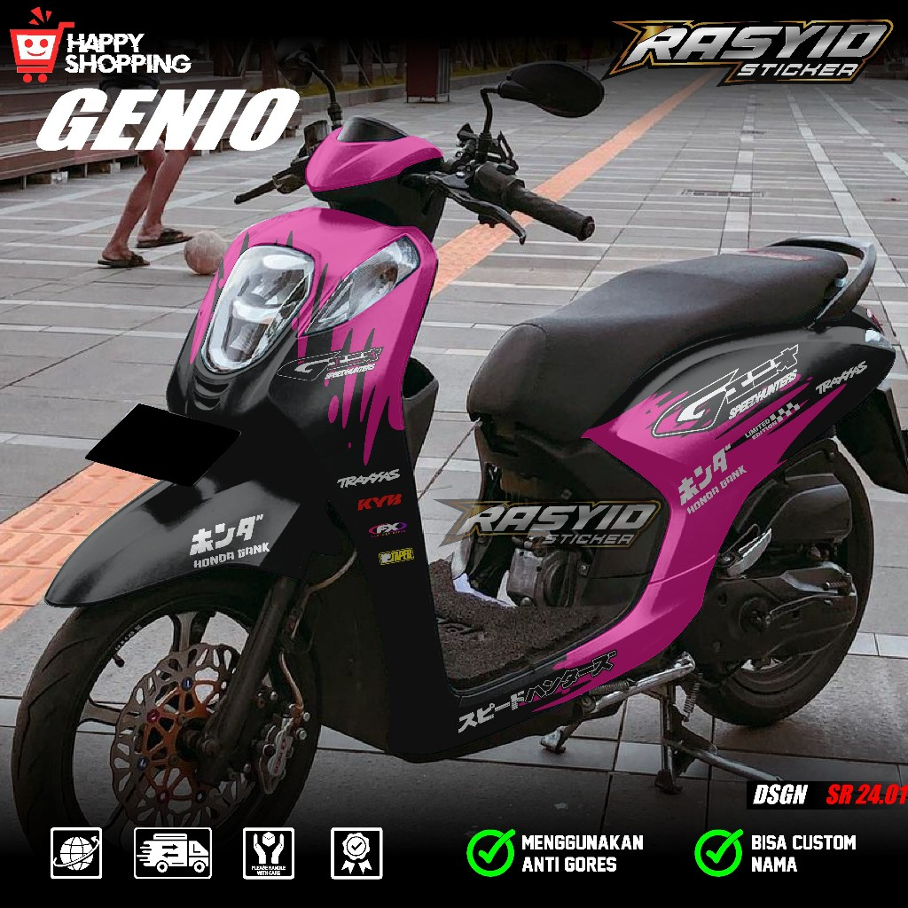 Jual Sticker Decal Full Body Motor Honda Genio 2019 2020 2021 2022 2023 ...
