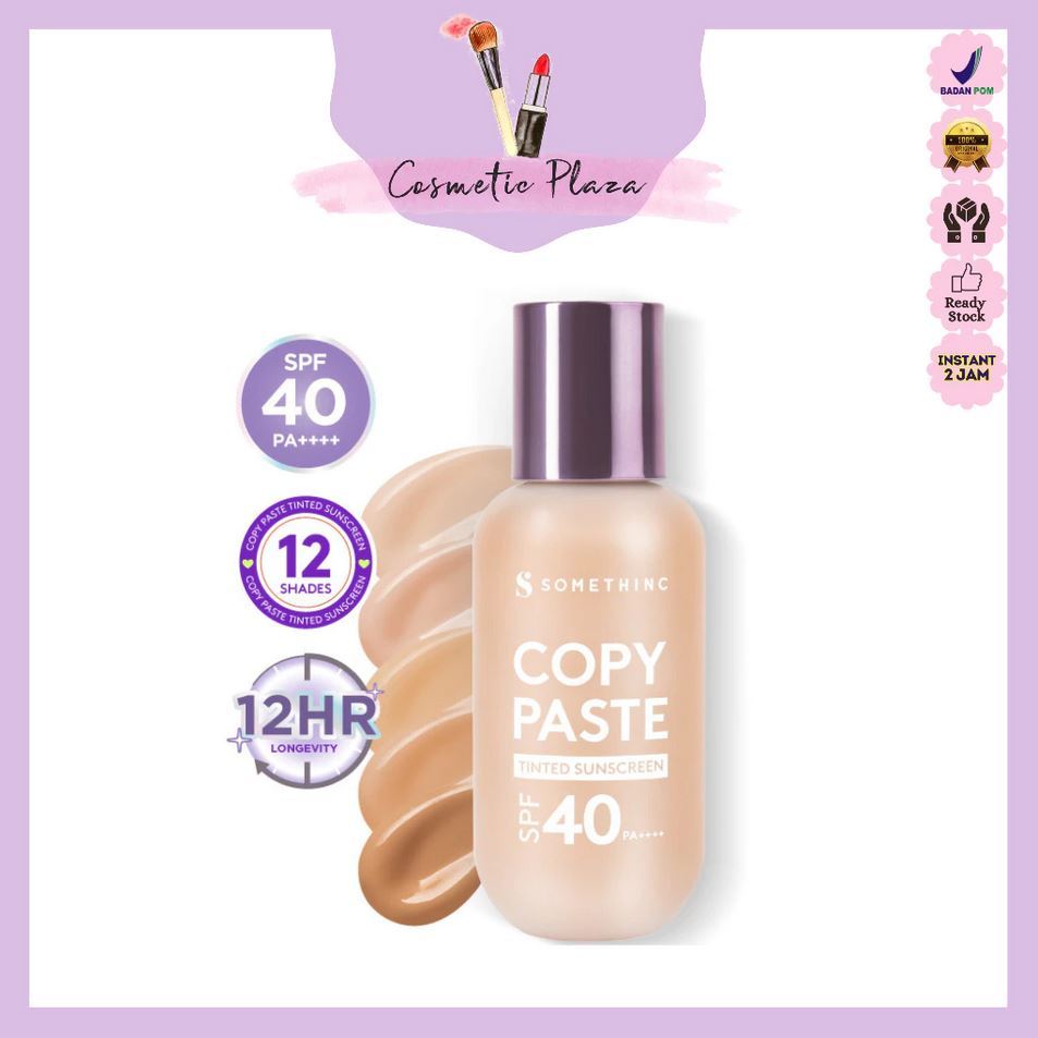 Jual SOMETHINC Copy Paste Tinted Sunscreen SPF 40 PA++++ Skin Tint ...