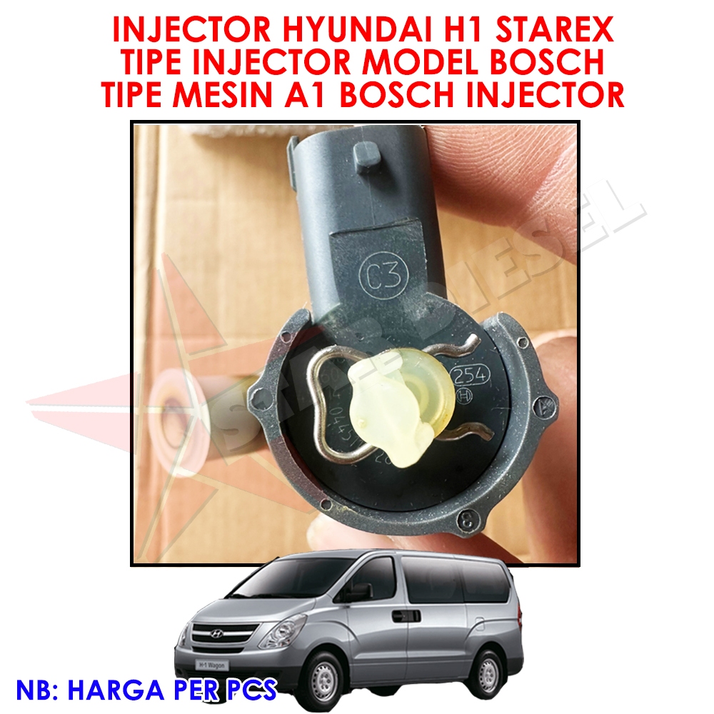 Jual INJECTOR HYUNDAI STAREX MOVER NOZEL HYUNDAI H1 A1 DIESEL TIPE ...