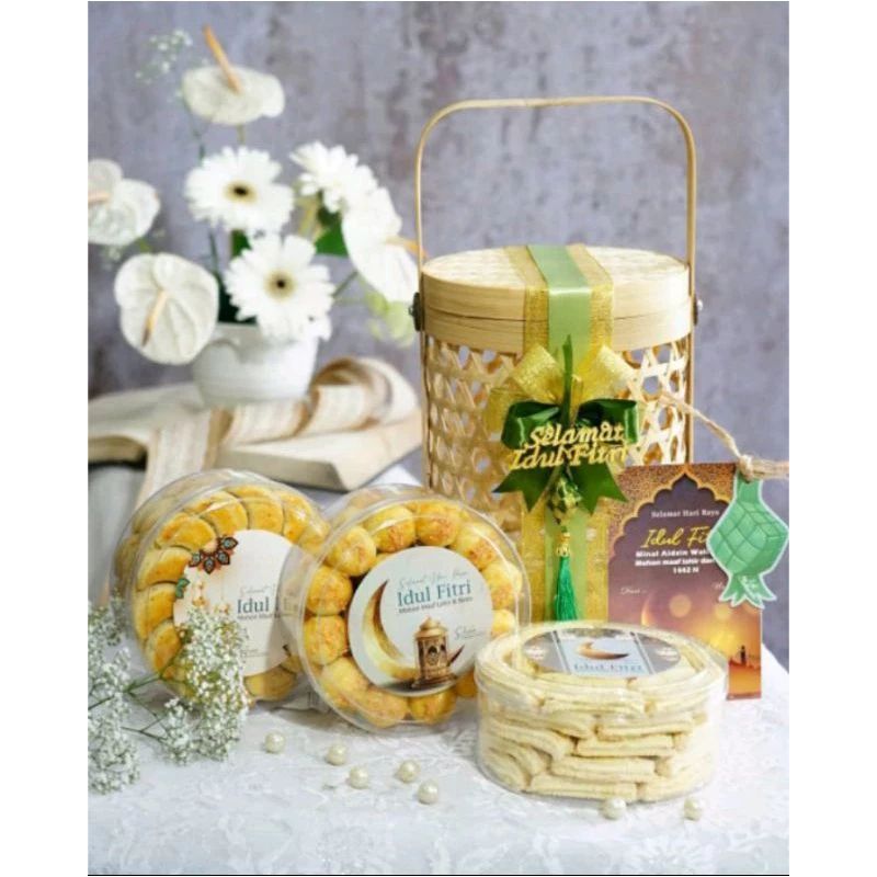 Jual Hampers Bambu / Rantang Bambu / Keranjang Bambu Anyaman Motopuru ...