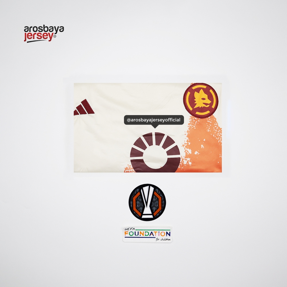Jual Full Patch EL - AS Roma Away 2024/2025 - Supporter Version ...