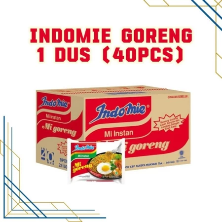 Indomie Mie Instan Goreng 1 Dus All Varian Rasa - Promo Surabaya Grosir