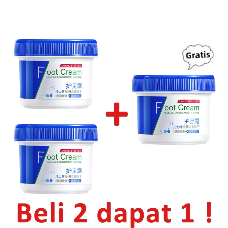 Cream Kaki Pecah Dan Kering Perawatan Kusam Penghalus Kasar - foto 2