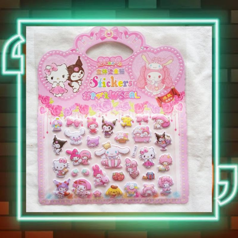 Jual STICKER TAS ISI 20 PCS - STIKER TAS ANEKA MOTIF - MOTIF HELLOKITTY ...