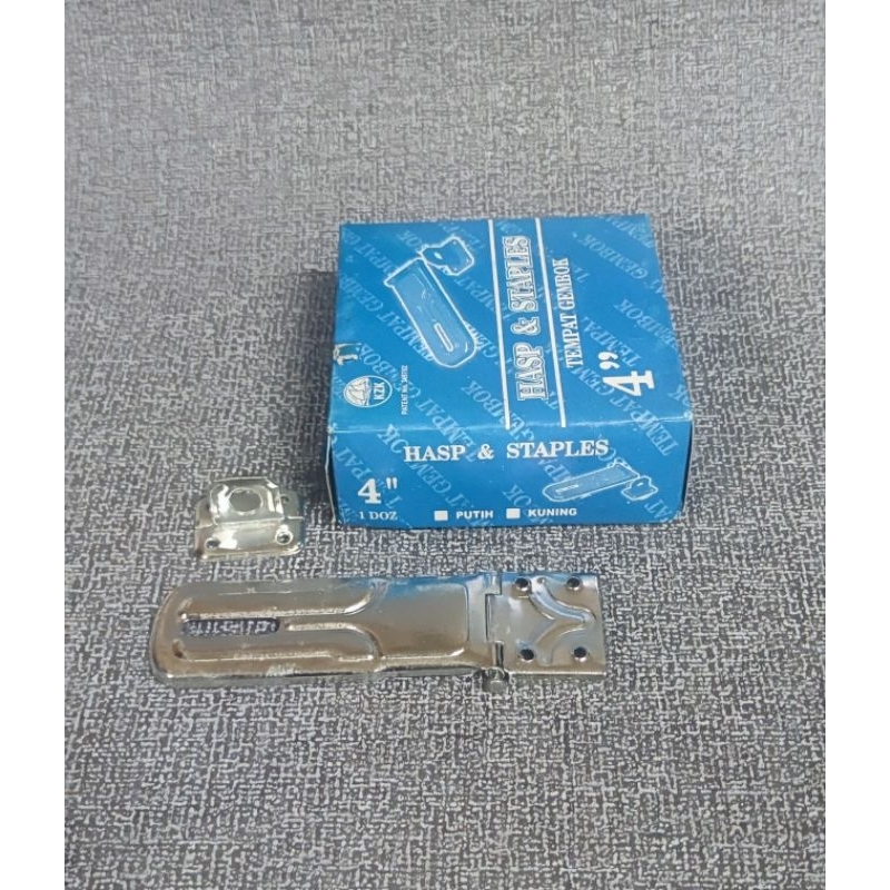 Jual [12] KZK Overpal Putih Tempat Gembok KZK 4 Inch /1 Kotak 12 Buah ...