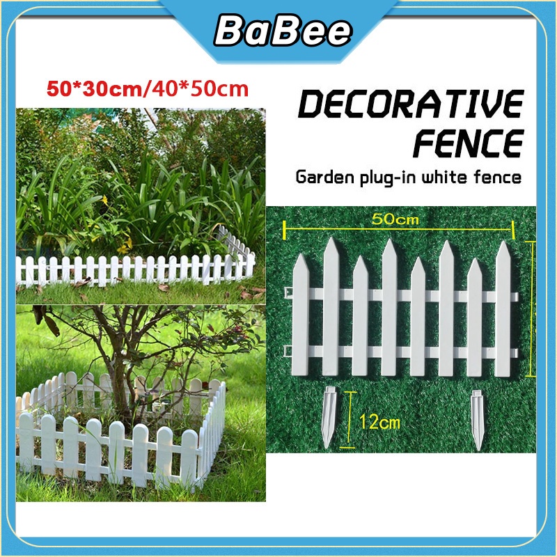 Jual Babee Pagar kebun / Pagar Plastik PVC /Pagar plastik / Putih Pagar ...
