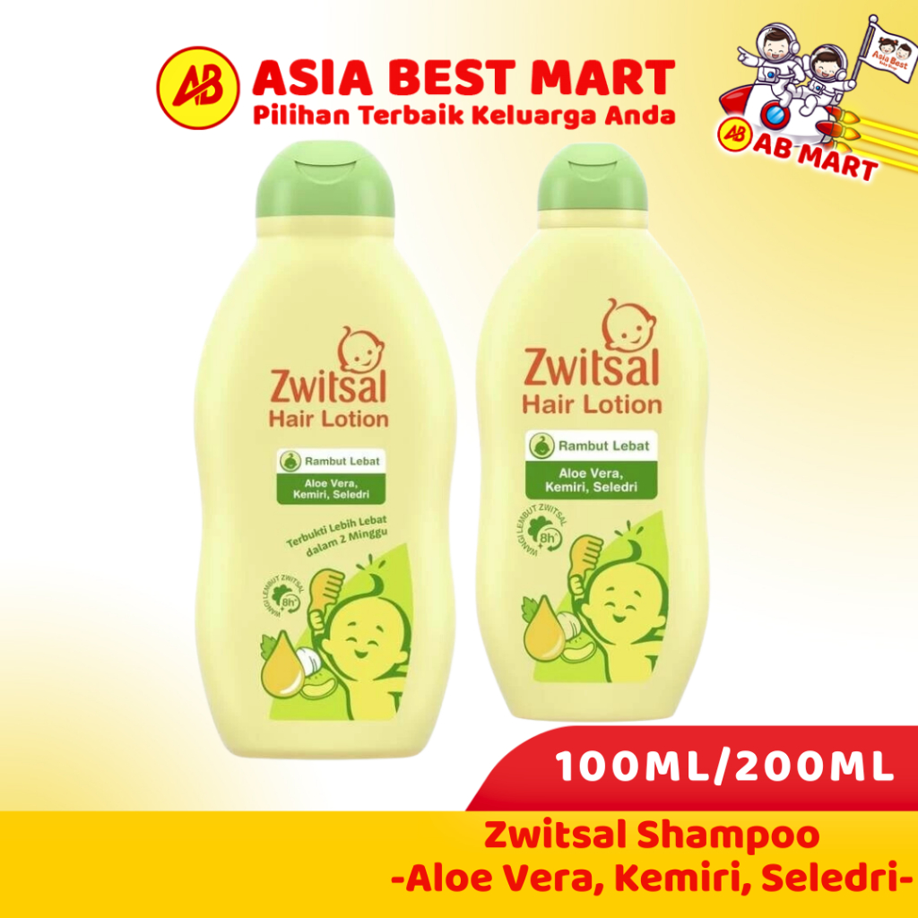 Jual Zwitsal Baby Hair Lotion AVKS 100ml/200ml | Aloe Vera Kemiri ...