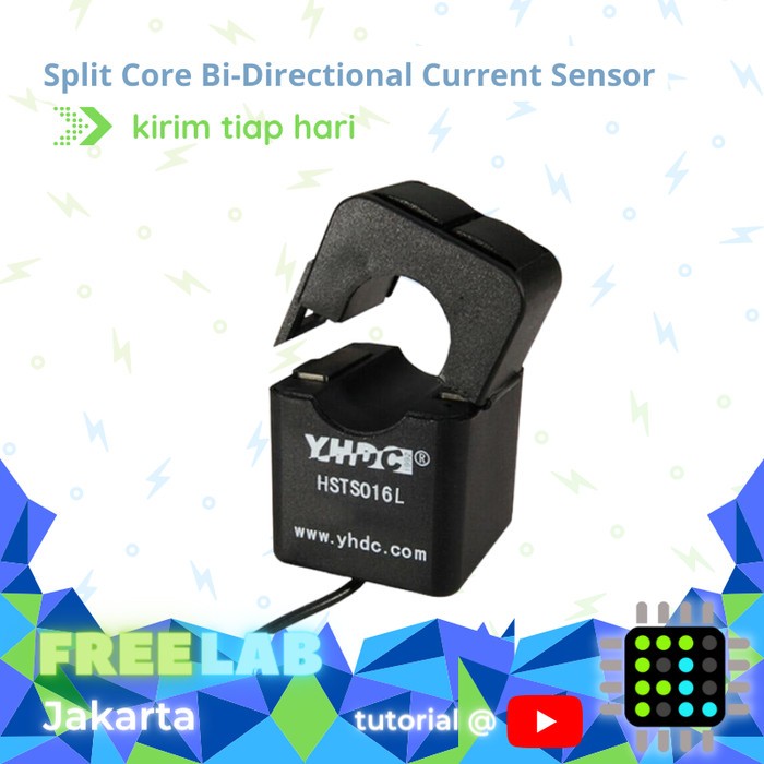 Jual HSTS016L YHDC Hall Split Core Current Sensor Bidirectional AC DC ...