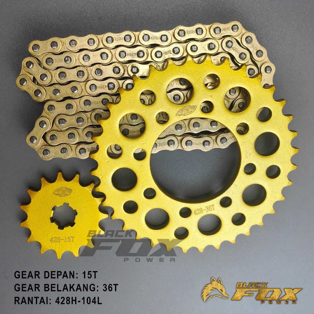 Jual GEAR GIR SET PAKET JUPITER JUPITER Z BURHAN VEGA R VEGA R NEW ...