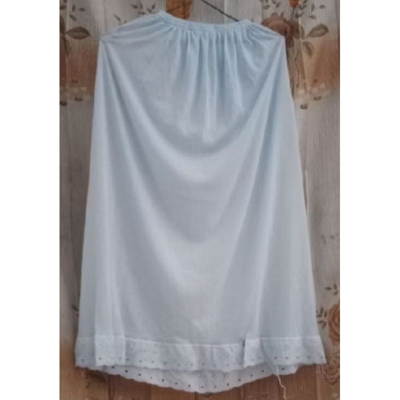 Jual androk panjang tiga per empat bentuk rok daleman wanita meksi ...