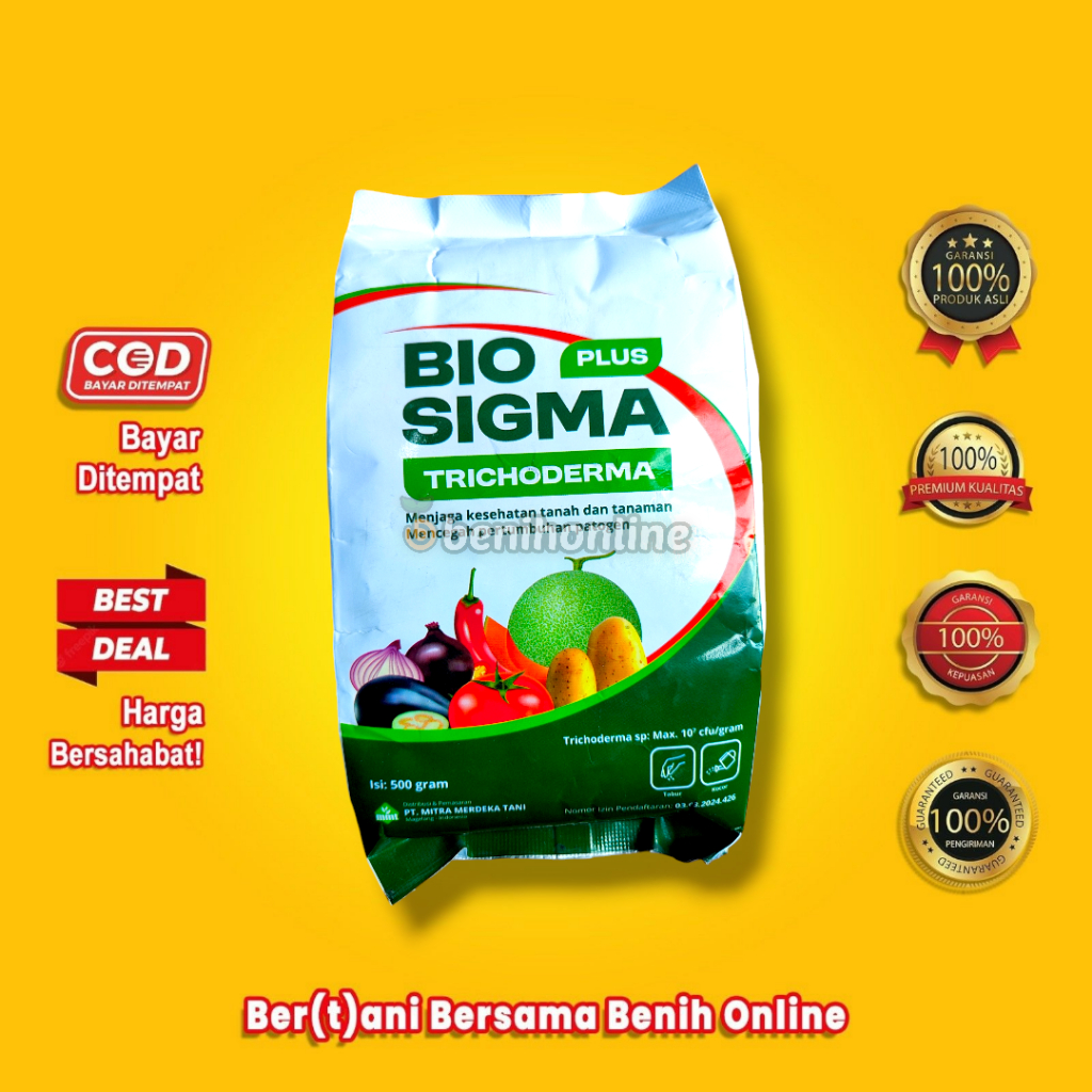 Jual TRICHODERMA BIO SIGMA PLUS 500 GRAM MMT | Shopee Indonesia
