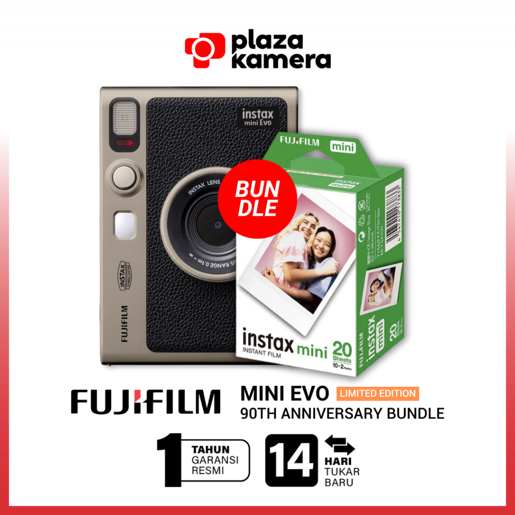 Jual Fujifilm Instax Mini Evo Limited Edition Special 90th