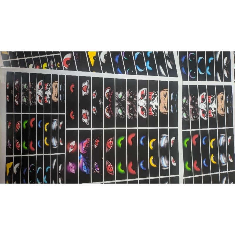 Jual Promo Stiker mata stobo (2 ukuran dalam 1 lembar) | Shopee Indonesia