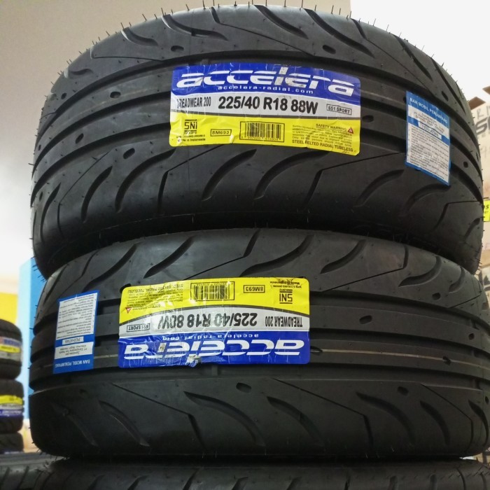 Jual Ban Mobil Civic Semi Slick Ring 18 225/40-18 Accelera 651 Sport ...