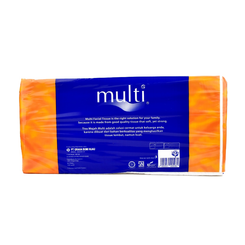 Jual TISU TISSUE MULTI 1000 GR 2 PLY 1KG JUMBO MULTI PURPOSE SIZE MUKA ...