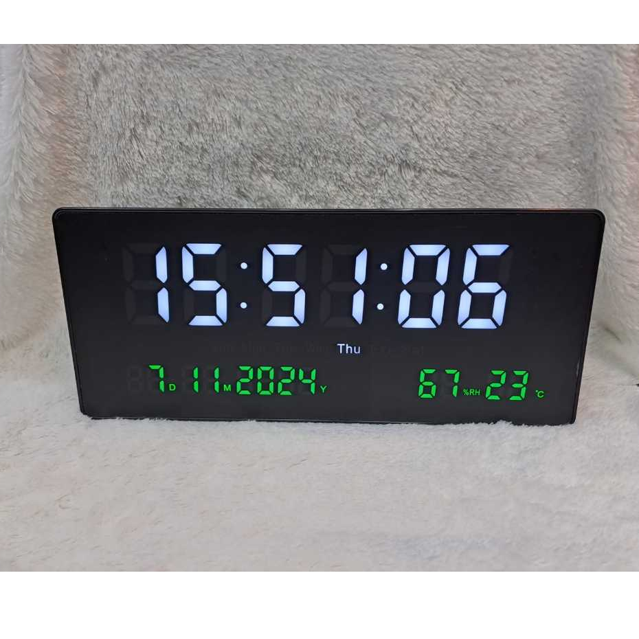 Jual Jam Digital Led Alarm Dinding / Meja 3608 | Shopee Indonesia