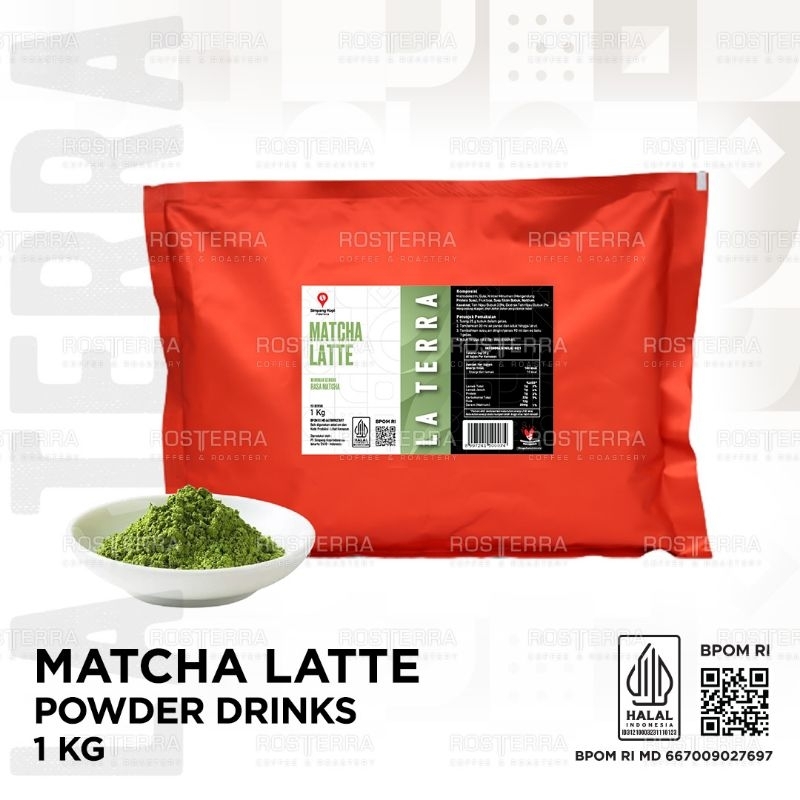 Jual Powder Matcha Latte Drink Bubuk Minuman Rasa Matcha Latte 1kg La ...
