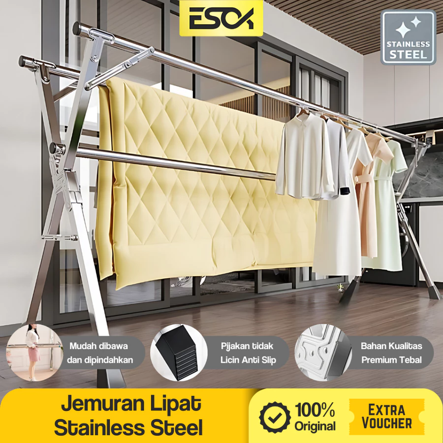  Jemuran Baju Indoor