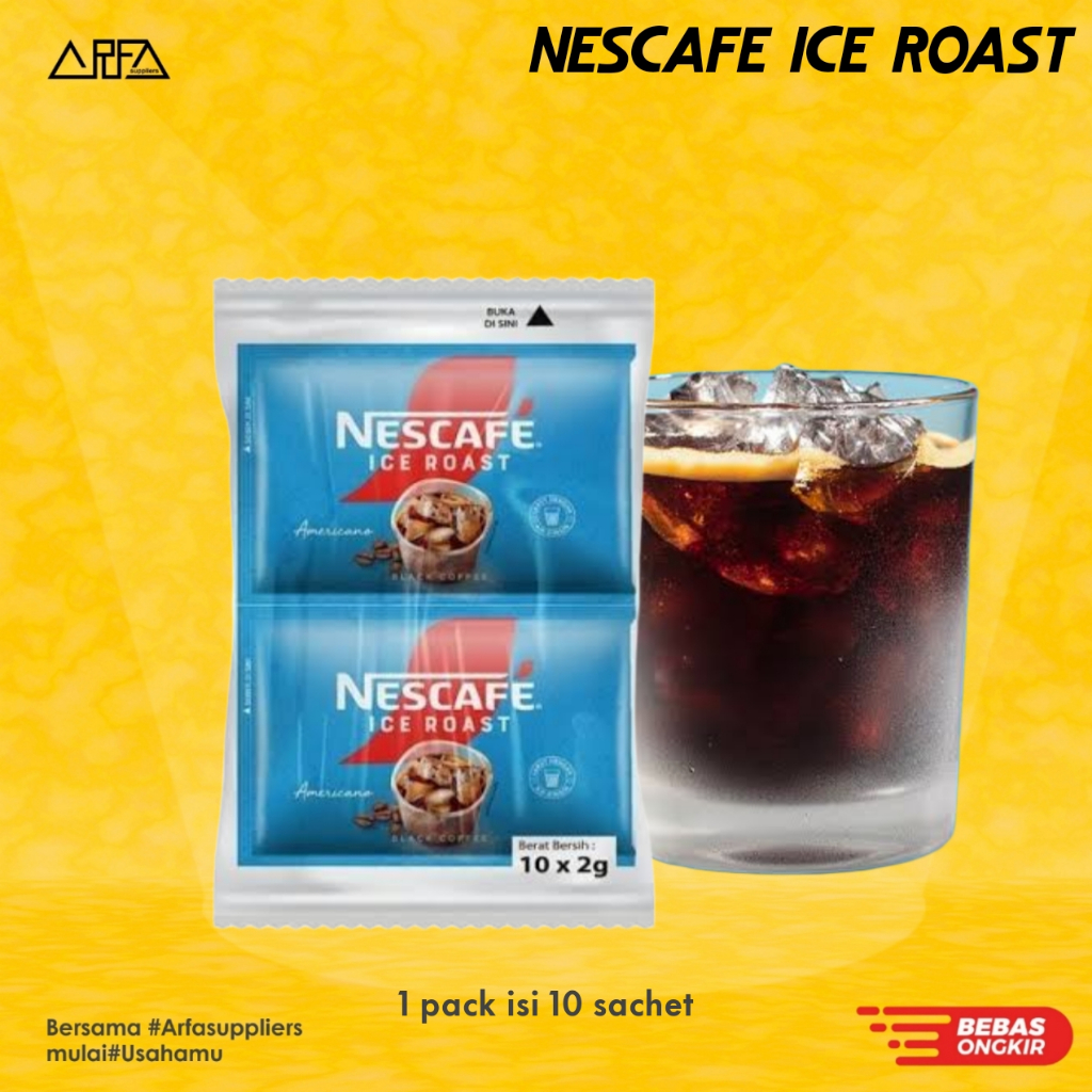 Jual Nescafe Ice Roast Americano 2 gr x 10 ( 1 renceng) | Shopee Indonesia
