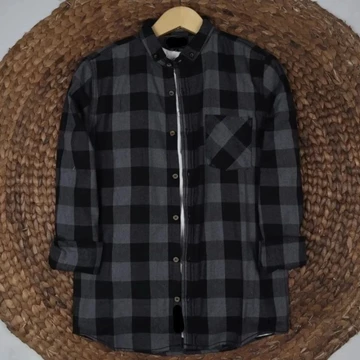 Kemeja Flanel Pria MOTIF SULTAN Lengan Panjang Distro ( ) Motif Flanel Kotak Hem Flanel Double