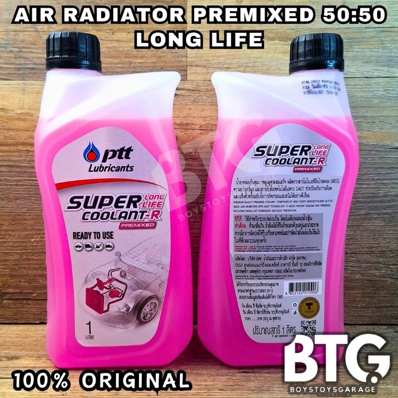 Jual Air Radiator PTT Super Longlife Coolant R Premixed Radiator ...