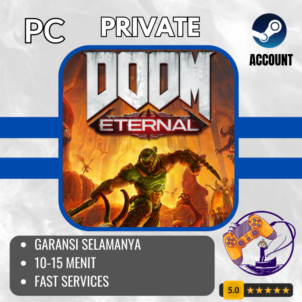 Jual DOOM ETERNAL | PC STEAM ORIGINAL ONLINE | Shopee Indonesia