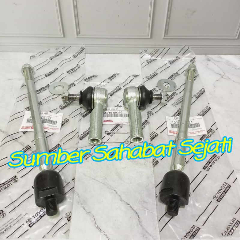 Jual Paket Tie Rod + Long Tie Rod / Rack End Innova 2004-2014 1Set 4Pc ...