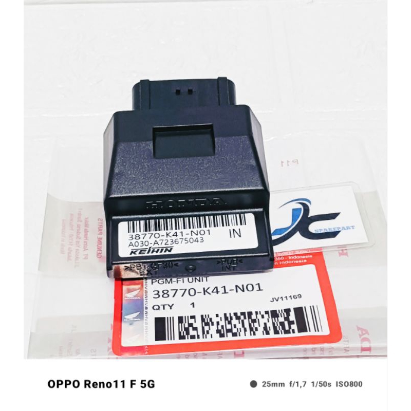 Jual ECU ECM K41 UNTUK MOTOR HONDA SUPRA X 125 FI,BLADE FI | Shopee ...