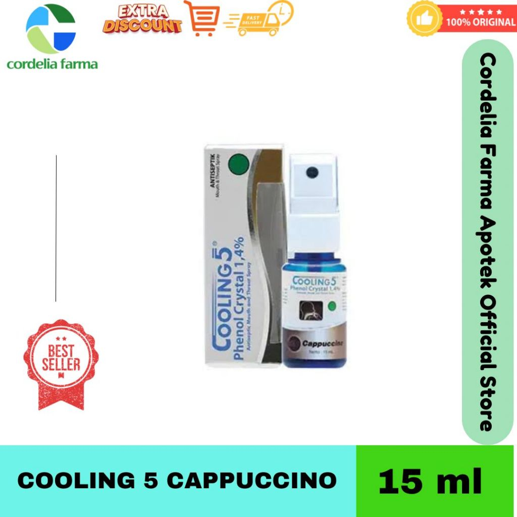 Jual Cooling 5 Mouth Spray Cool 15 ml | Shopee Indonesia