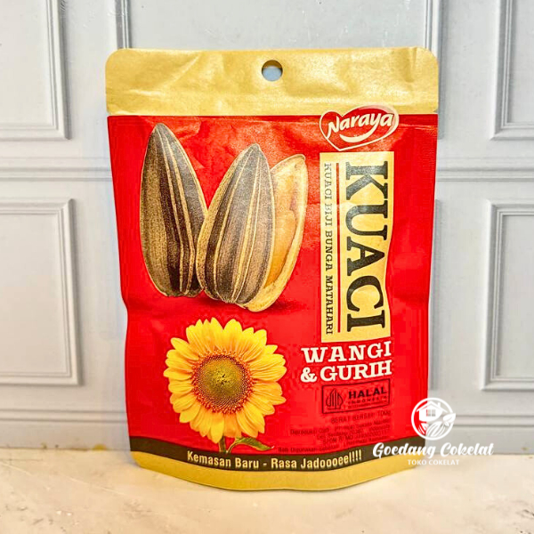 Jual Naraya Kuaci Biji Bunga Matahari Rasa Original Gurih 100g | Shopee ...