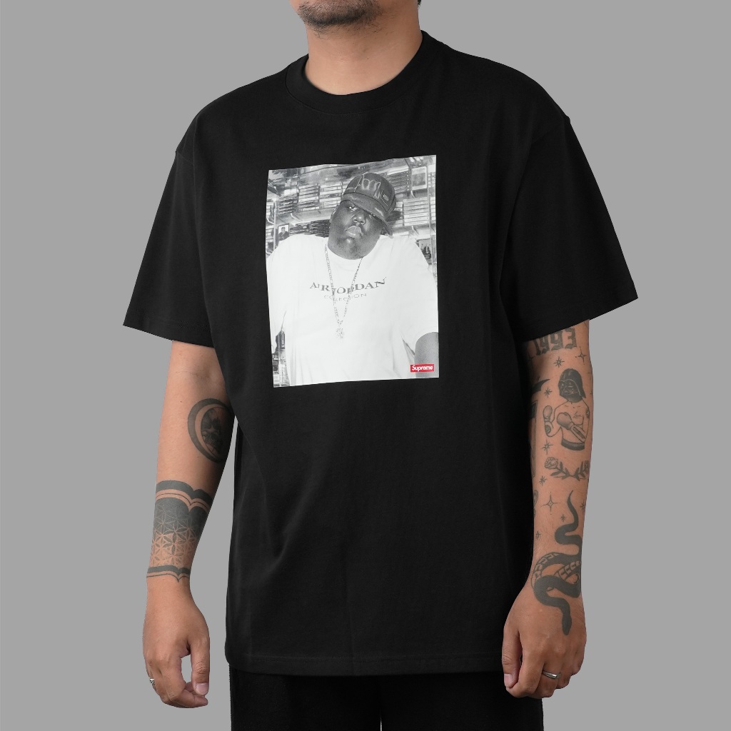 Supreme x Jordan Biggie S/S Top White M（Supreme Jordan Tee