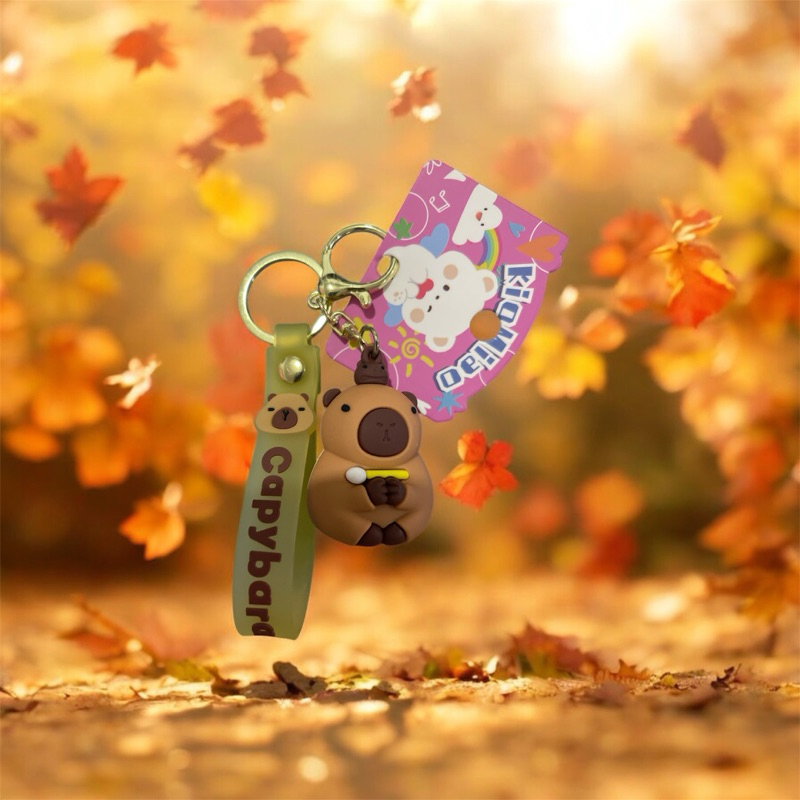 Jual gantungan kunci capibara capybara keychain kkv ohsome | Shopee ...