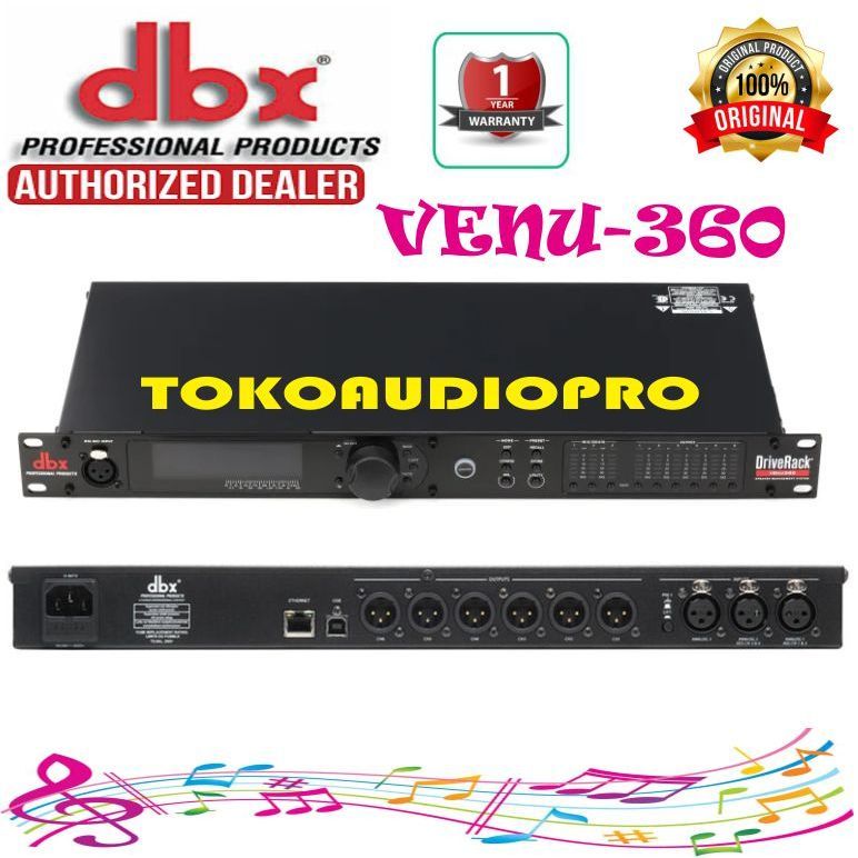 Jual DLMS DBX Driverack Venu360 / Venu 360 DLMS / Speaker